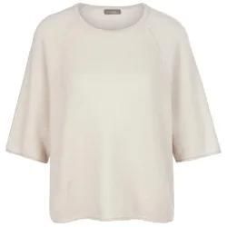 Rundhals-Pullover Raglan-Halb­arm include beige, 36