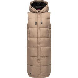 Marikoo Steppweste Damen, taupe