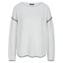 Strickpullover BASLER weiss, 52