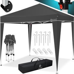 KESSER® Pavillon 3x3m wasserdicht inkl. Tasche Pop-Up Klicksystem UV-Schutz 50+ Faltpavillon Gartenzelt Partyzelt Metall-Verstrebungen