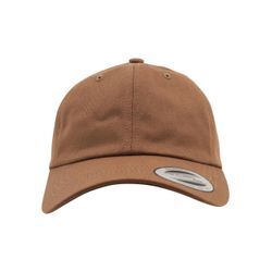 Flex Cap FLEXFIT "Flexfit Unisex Low Profile Cotton Twill", Damen, Gr. one size, braun (tan), 100% Baumwolle, unifarben, casual, Caps