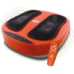 Vibrationsplatte MEDIASHOP "VibroLegs", orange, VibrationsplattenB:40cm H:14cm L:35cm, B:40cm H:14cm L:35cm