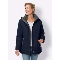 Steppjacke CLASSIC BASICS, Damen, Gr. 38, blau (marine), 100% Polyester, Wattierung:100% Polyester, unifarben, Langarm, Jacken