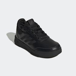 Sneaker ADIDAS SPORTSWEAR "TENSAUR SPORT TRAINING LACE", Gr. 34, schwarz (core schwarz, core schwarz, grau six), Synthetik, Textil, sportlich, Schuhe