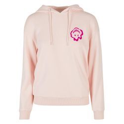 Kapuzenpullover MISS TEE "Miss Tee Every Things Nice Hoody", Damen, Gr. L, pink, 65% Baumwolle, 35% Polyester, mehrfarbig, casual, oversize, ohne Ausschnitt, Langarm, Pullover