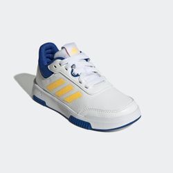 Sneaker ADIDAS SPORTSWEAR "TENSAUR SPORT TRAINING LACE", Gr. 35, weiß (cloud weiß, spark, royal blau), Synthetik, sportlich, Schuhe