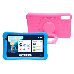 DENVER Tablet "TIO-80105KBUP 20,3 cm (8 Zoll) Android Kids", schwarz, 64 GB, Tablets/E-Book Reader, 64 GB / 4 GB, Google Kids Space Software, 2 Schutzhüllen inklusive