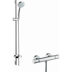 hansgrohe Brause Set Croma 100 Vario 27035000 chrom, DN 15, Stange 0,90 m