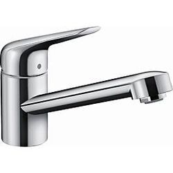 hansgrohe Focus M42 Küchenarmatur 100 1jet 71809000 schwenkbarer Auslauf 360°, chrom