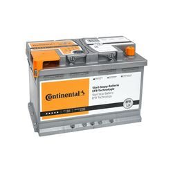 CONTINENTAL EFB 12V, 70 Ah, 760 A Starterbatterie 12V 70Ah 760A für RENAULT VW FIAT TOYOTA CITROËN FORD MAN NISSAN OPEL CHEVROLET BMW HONDA 52117338 9