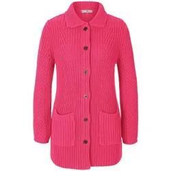 Long-Strickjacke Peter Hahn pink, 52