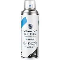 Schneider Paint-It 030 Supreme DIY Acrylspray Sprühfarbe silver metallic