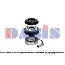 AKS DASIS Magnetkupplung, Klimakompressor 12V für OPEL 6854080 13297440 1854140 853106N