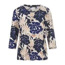 Rundhals-Shirt 3/4-Arm Betty Barclay blau