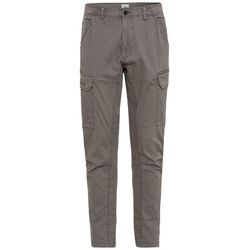 Cargohose CAMEL ACTIVE, Herren, Gr. 31, Länge 32, grau (shadow grau), Twill, Stoff, Obermaterial: 98% Baumwolle, 2% Elasthan, casual, normal, Hosen, mit seitlichen Taschen und Stretch