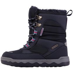 Stiefelette KAPPA, Gr. 26, blau (navy, blau), Textil, Synthetik, clean, sportlich, Schuhe, - mit Reißverschluss auf der Innenseite