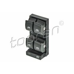 TOPRAN Schalter, Fensterheber Fahrerseitig geclipst für SEAT AUDI 8E0959851D 8E09598515PR 8E0959851 116 021