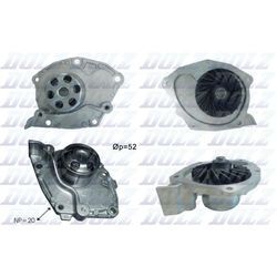 DOLZ Wasserpumpe für RENAULT SUZUKI NISSAN 2101000Q0N 21010AW300 7701478846 R232