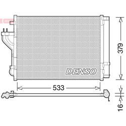 DENSO Kondensator, Klimaanlage für HYUNDAI KIA 976062Y000 976062Y001 DCN41004