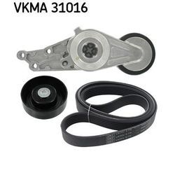 SKF Keilrippenriemensatz für SKODA VW SEAT (SVW) AUDI (FAW) 06B903137D 06B903133E 06B903341B VKMA 31016