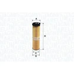 MAGNETI MARELLI Ölfilter 53mm für TOYOTA BMW 04152WA01000 11428507683 153071762440