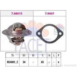 FACET Thermostat, Kühlmittel mit Dichtung 54mm für HYUNDAI KIA 25500-2A000 7.8801