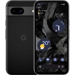 GOOGLE Smartphone "Pixel 8a 128GB", schwarz (obsidian), 128 GB, Mobiltelefone