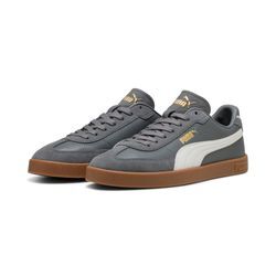 Sneaker PUMA "CLUB II ERA", Gr. 39, cool schwarz gray, vapor gray, gum, Leder, unifarben, sportlich, Schuhe