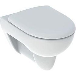 Geberit Renova Wand-Tiefspül-WC 500802001 4,5 l, Set, mit WC-Sitz, weiß