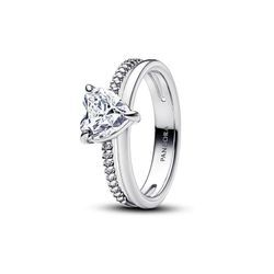 Pandora Damenring Classic Stone 193100C01-52