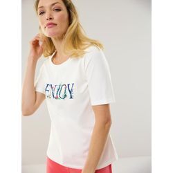 Freizeitshirt Gartenblumen