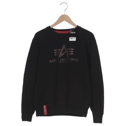 Alpha industries Herren Sweatshirt, schwarz, Gr. 48