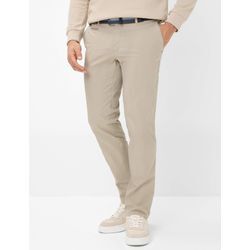 Chinohose BRAX "Style FABIO IN", Herren, Gr. 30, Länge 32, beige, 97% Baumwolle, 3% Elasthan, Hosen