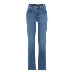 5-Pocket-Jeans BRAX "Style CAROLA", Damen, Gr. 36, Normalgrößen, grau (stein), 96% Baumwolle, 4% Elasthan, Jeans