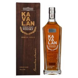 Kavalan Whisky Kavalan Classic Single Malt Whisky 40% Vol. 0,7l in Geschenkbox