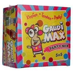 Gaudimax Shots Gaudi-Max PARTY-MIX 16,8% Vol. 25x0,02l