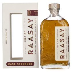 Isle of RAASAY Cask Strength Hebridean Single Malt 2024 61,3% Vol. 0,7l in Geschenkbox