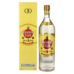 Havana Club Añejo 3 Años Rum 40% Vol. 3l in Geschenkbox