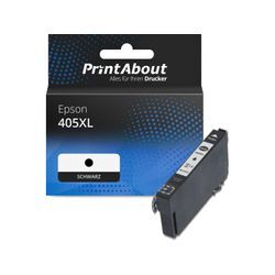 PrintAbout Druckerpatrone kompatibel mit Epson 405XL (C13T05H14010) - Schwarz - Hohe Kapazität