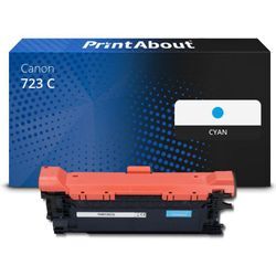 PrintAbout Toner kompatibel mit Canon 723 C - Cyan