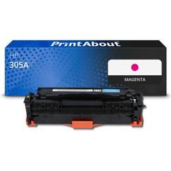 PrintAbout Toner kompatibel mit HP 305A (CE413A) - Magenta