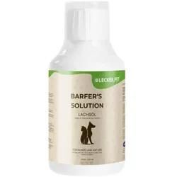 3 x 500 ml Lecker.Pet® Barfer's Solution 100 % Lachsöl für Hunde & Katzen