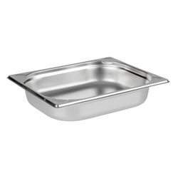 Organizer APS "Maria", silber (silberfarben), B:32,5cm H:26,5cm T:9cm, Edelstahl, Aufbewahrungsboxen, Aufbewahrungsbox, zum Transport, Anrichten und Lagern von Speisen