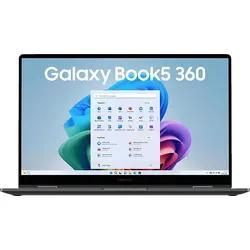 SAMSUNG Galaxy Book5 360, Convertible, mit 15,6 Zoll Display Touchscreen, Intel® CoreTM Ultra 7 256V Prozessor, 16 GB RAM, 512 SSD Arc® GPU, Moonstone Gray, Windows 11 Home (64 Bit)