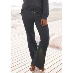 S.OLIVER Sweatpants blau Gr. 32/34 für Damen. Mit Bindeband. Bequem. Nachhaltig.