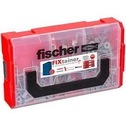 fischer FixTainer - DuoLine + S K2 Dübel- und Schrauben-Sortiment Ø 4,5/5/6/8/10 mm 10/30/40/55/60 mm, 181 Stück