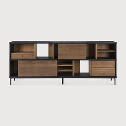 Ethnicraft Oscar Indoor Anrichte Teakholz 224x40x89 cm