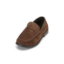 Loafer MARC O'POLO "aus hochwertigem Rindleder", Damen, Gr. 36, fine braun, Obermaterial: 100% Leder (Rind), unifarben, Schuhe