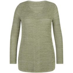 V-Pullover Anna Aura beige