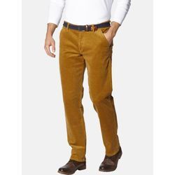 Cordhose BABISTA "Cordhose BABESTINI", Herren, Gr. 54, N-Gr, gelb (dunkelgelb), Obermaterial: 97% Baumwolle CO. 3% Elasthan EL., regular fit, Hosen